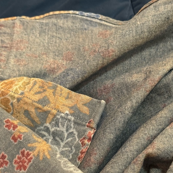 J.Crew Men’s Floral Oxford Short Sleeve Shirt - Size S - Picture 14 of 14